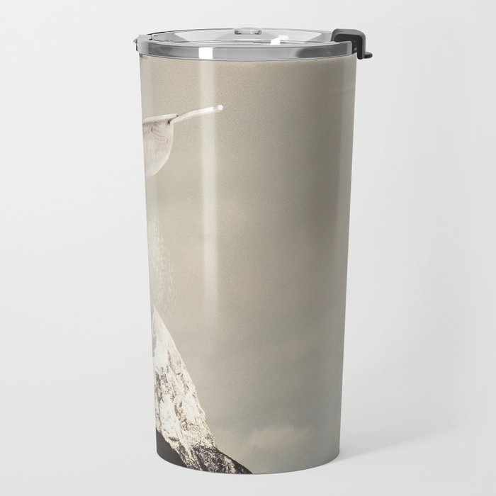 Sifted Summit - MP Snow Sugar on Mountain Peak Travel Mug Gallery Image 2