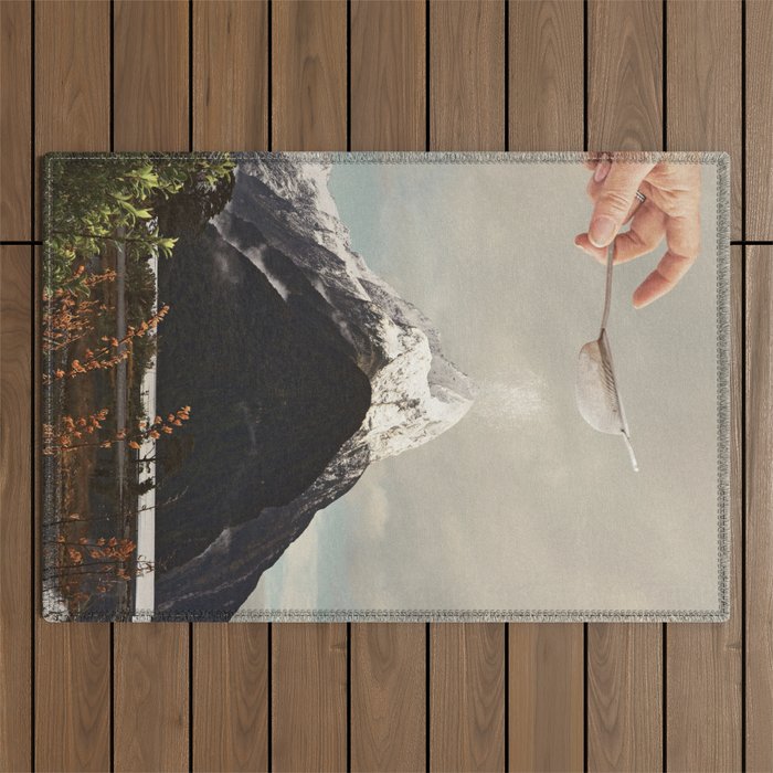 Sifted Summit - MP Snow Sugar on Mountain Peak Outdoor Rug Gallery Image 1