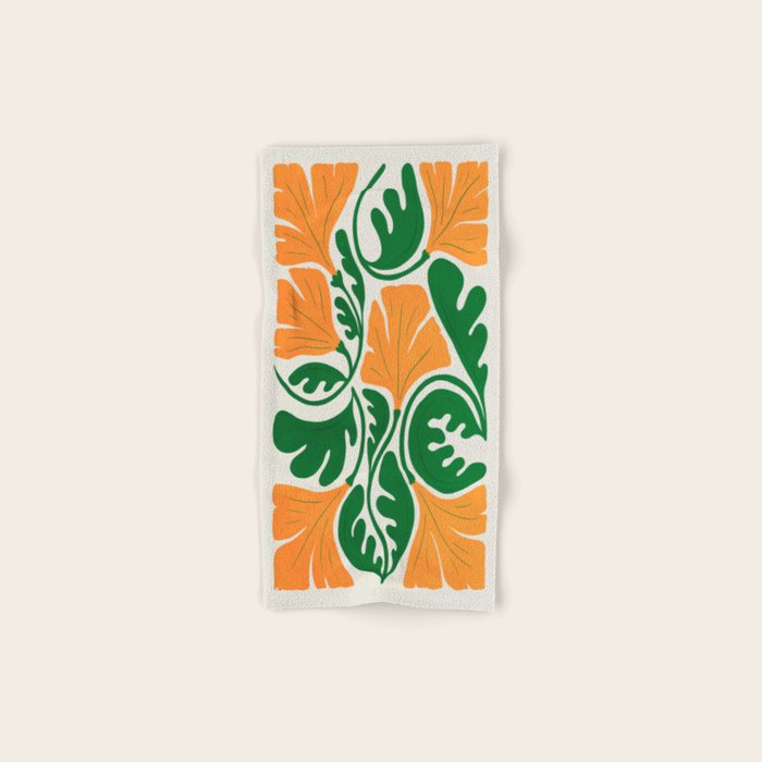 Blaze & Green: Les Fleurs | Flower Market 03 | Spring Summer 23 Bath Towel Gallery Image 1