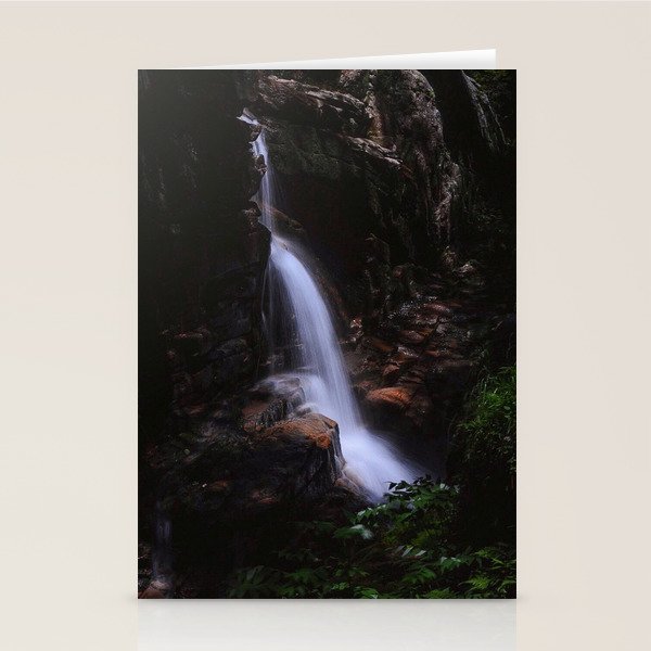 Flume Gorge Waterfall Stationery Card Gallery Image 2