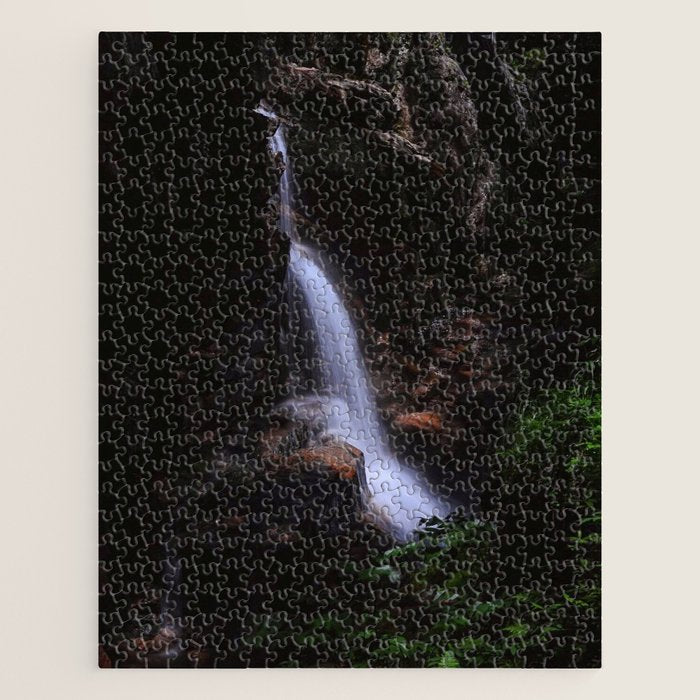 Flume Gorge Waterfall Jigsaw Puzzle Gallery Image 1