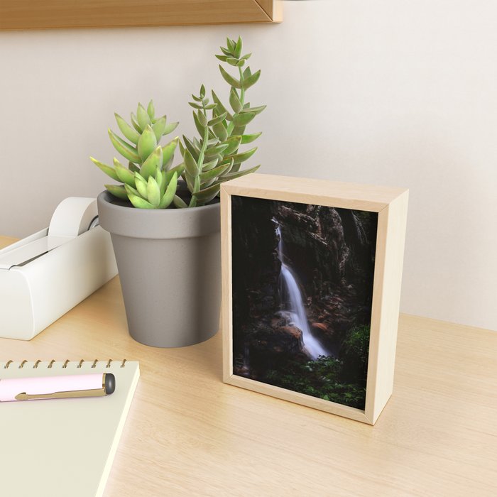 Flume Gorge Waterfall Mini Art Print Gallery Image 2