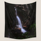 Flume Gorge Waterfall Wall Tapestry Gallery Image 4