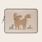 Easy breezy wind day dog Laptop Sleeve Gallery Image 1