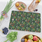 Bullfrogs And Wild Strawberries On Black Cutting Board Gallery Image 2