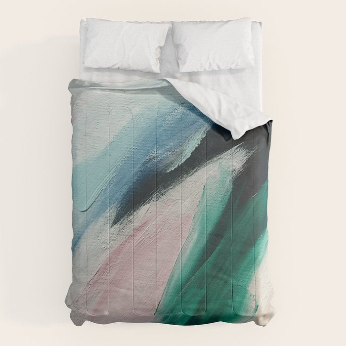 Abstract Oil Painting No. 47 Comforter Gallery Image 6