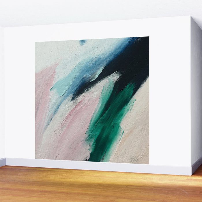 Abstract Oil Painting No. 47 Wall Mural Gallery Image 2