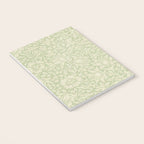 William Morris Vintage Mallow Apple Green Notebook Gallery Image 3