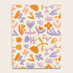 Vintage abstract flower art pattern Notebook Gallery Image 4