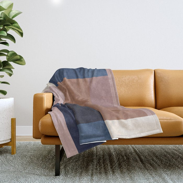 geometric abstract 45 Throw Blanket Gallery Image 1