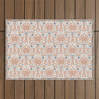 Crustacean Folk Art Outdoor Rug Gallery Image 1