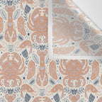Crustacean Folk Art Wall Tapestry Gallery Image 3