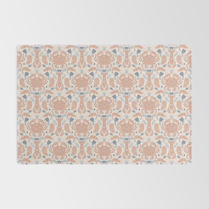 Crustacean Folk Art Rug Gallery Image 2