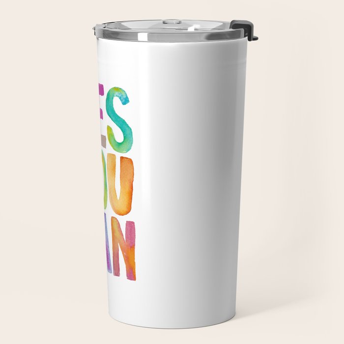 Yes You Can Travel Mug Gallery Image 2