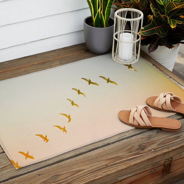 Updraft #2 Outdoor Rug Gallery Image 2