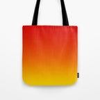 Red Orange and Gold Gradient Tote Bag Gallery Image 1