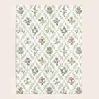 William Morris Kelmscott Trellis Ivory Amber Poster Gallery Image 4