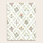 William Morris Kelmscott Trellis Ivory Amber Notebook Gallery Image 4