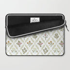 William Morris Kelmscott Trellis Ivory Amber Laptop Sleeve Gallery Image 2