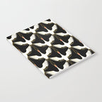 Japanese Crane Ornate Art Deco Pattern Notebook Gallery Image 2