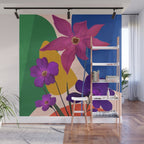 Colorful Bloomscape 1 Wall Mural Gallery Image 1