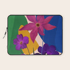 Colorful Bloomscape 1 Laptop Sleeve Gallery Image 1