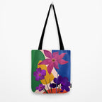Colorful Bloomscape 1 Tote Bag Gallery Image 2