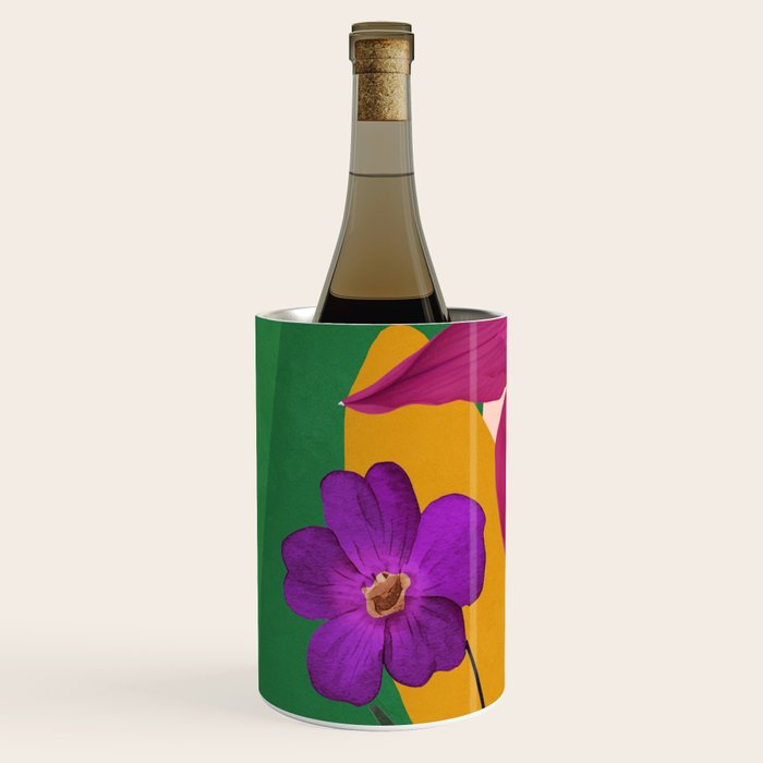 Colorful Bloomscape 1 Wine Chiller Gallery Image 2