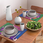 Colorful Bloomscape 1 Placemat Gallery Image 2