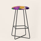 Colorful Bloomscape 1 Stool Gallery Image 1