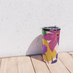 Colorful Bloomscape 1 Travel Mug Gallery Image 4