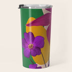 Colorful Bloomscape 1 Travel Mug Gallery Image 3