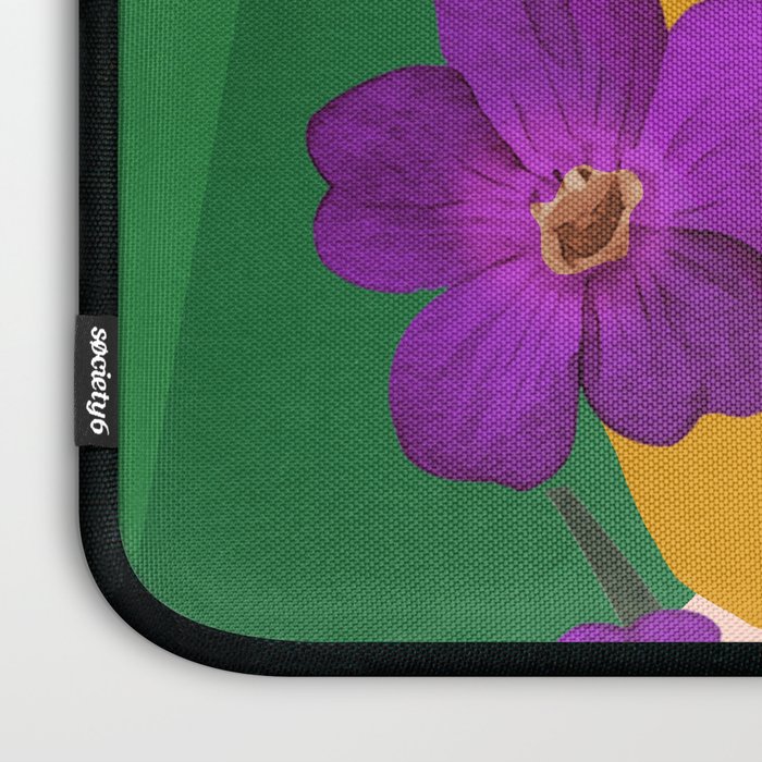 Colorful Bloomscape 1 Laptop Sleeve Gallery Image 3