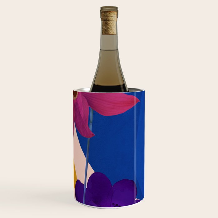 Colorful Bloomscape 1 Wine Chiller Gallery Image 3
