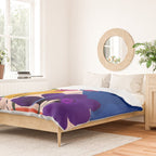 Colorful Bloomscape 1 Duvet Cover Gallery Image 2