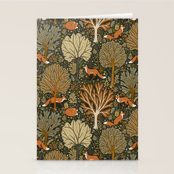 Woodland Fox Stationery Card Gallery Image 1