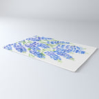 Watercolor Texas bluebonnets Rug Gallery Image 3