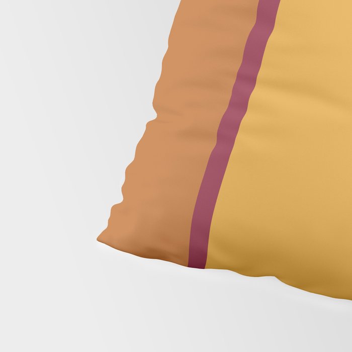 Contemporary Color Block XXI Pillow Sham Gallery Image 4