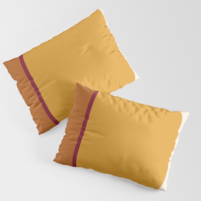 Contemporary Color Block XXI Pillow Sham Gallery Image 3