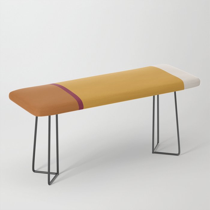 Contemporary Color Block XXI Bench Gallery Image 1