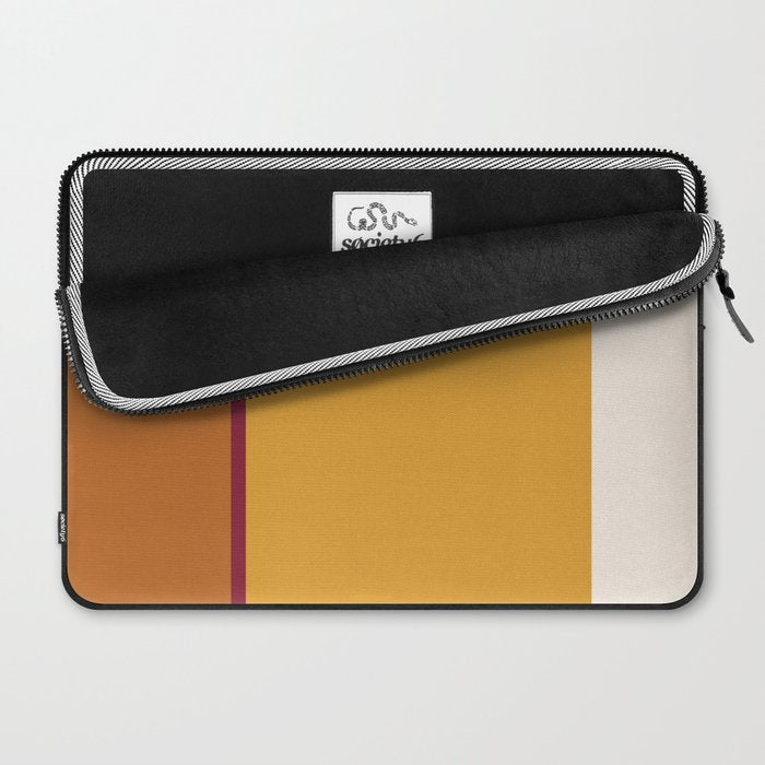 Contemporary Color Block XXI Laptop Sleeve Gallery Image 2