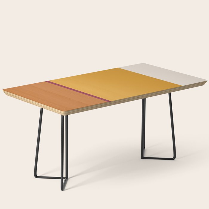Contemporary Color Block XXI Coffee Table Gallery Image 1