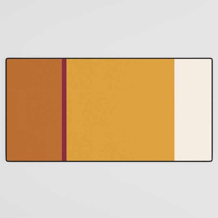 Contemporary Color Block XXI Desk Mat Gallery Image 3