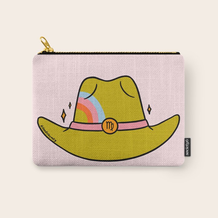 Virgo Cowboy Hat Carry All Pouch Gallery Image 1