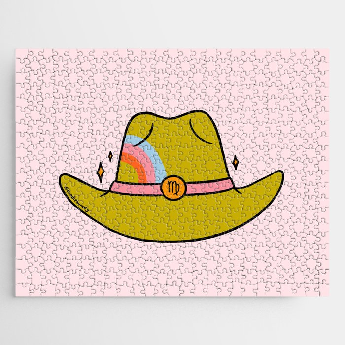 Virgo Cowboy Hat Jigsaw Puzzle Gallery Image 1