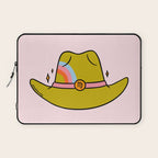Virgo Cowboy Hat Laptop Sleeve Gallery Image 1
