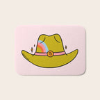 Virgo Cowboy Hat Bath Mat Gallery Image 1