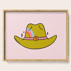 Virgo Cowboy Hat Serving Tray Gallery Image 1