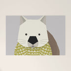 Whimsical Wombat Welcome Mat Gallery Image 1