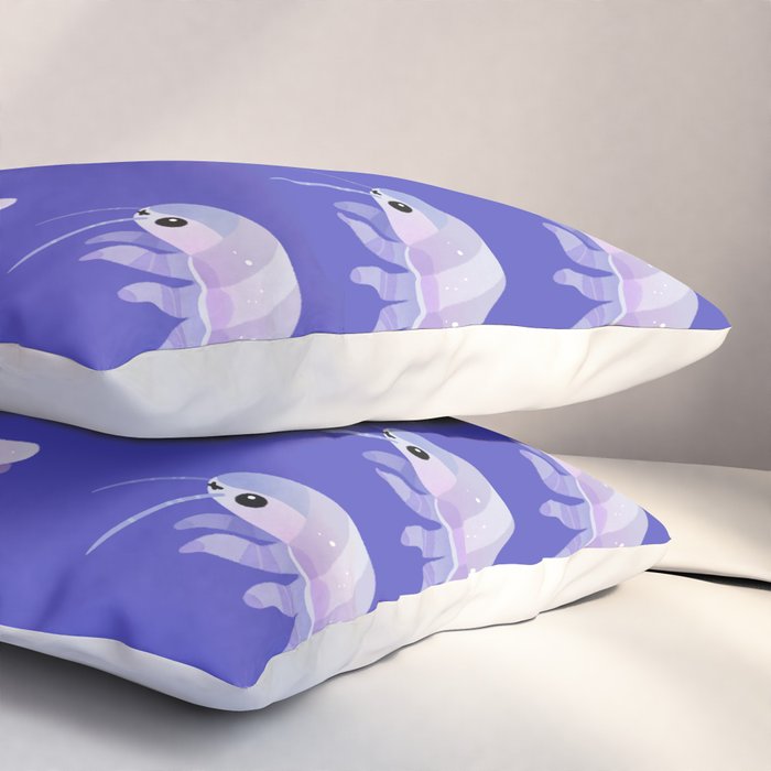 Ribbon giant isopod Pillow Sham Gallery Image 3